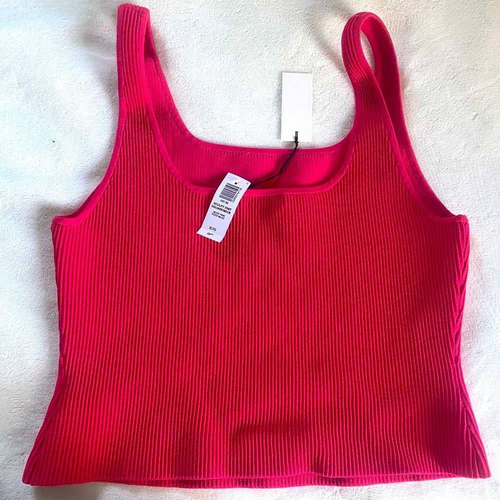 Aritzia Babaton sculpt knit square neck